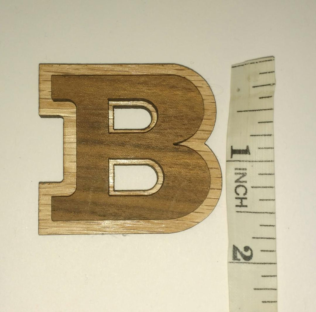 Wood Letters - Jumbo Double