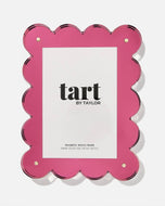 Acrylic Picture Frame- Hot Pink Chrome