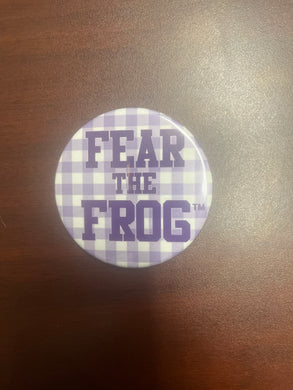 Fear the Frog Gingham Style