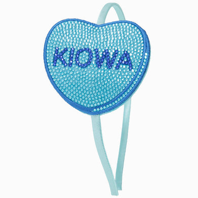 Youth Rhinestone Heart Headband- Kiowa