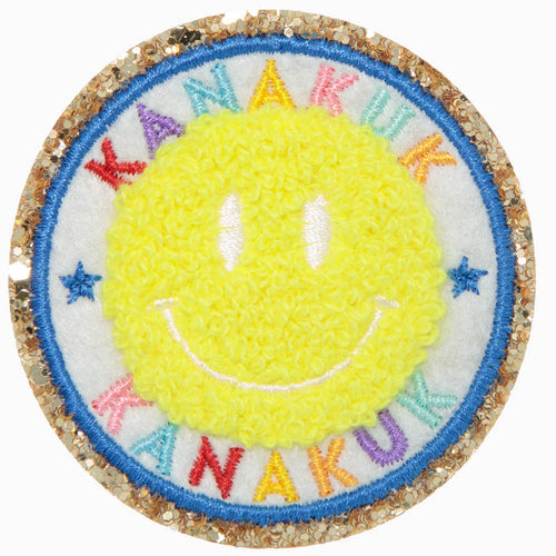 Camp Smiley Chenille Sticker- Kanakuk