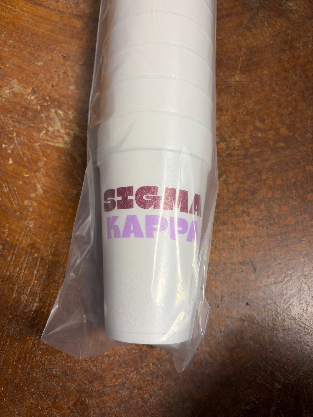 Multi-Color Styrofoam Cups- Sigma Kappa