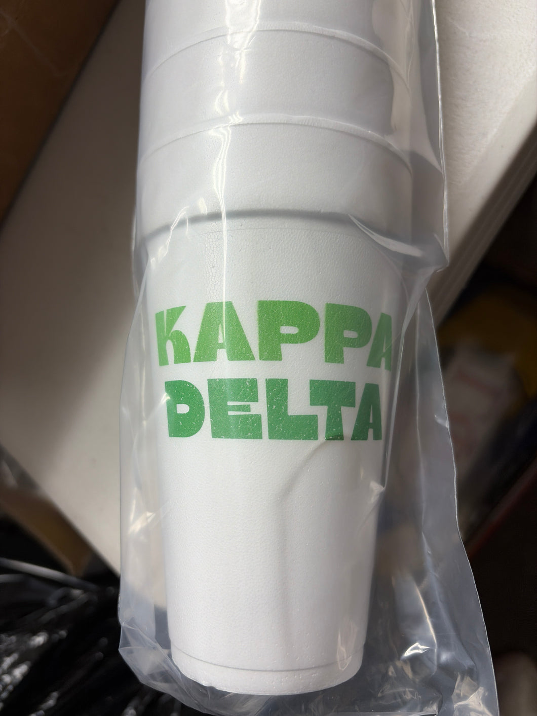 Multi-Color Styrofoam Cups- Kappa Delta