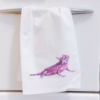 Tea Towel- Horned Frog