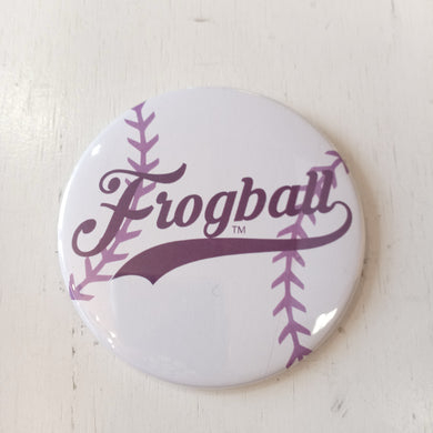 Frogball Baseball Button