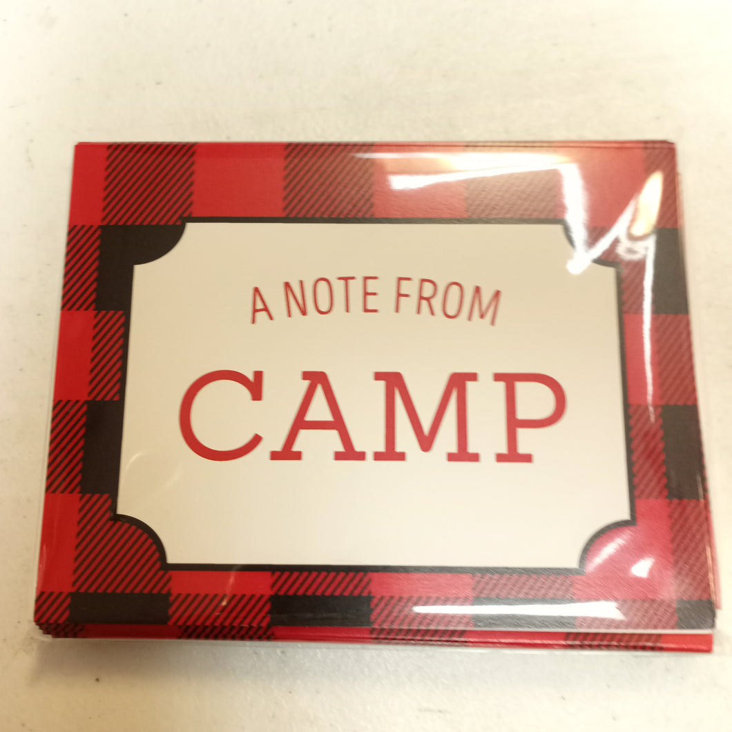 Buffalo Check Camp Cards