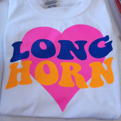 Camp Tee- Longhorn Heart