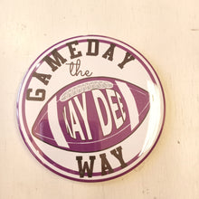Gameday Football Button - Kappa Delta