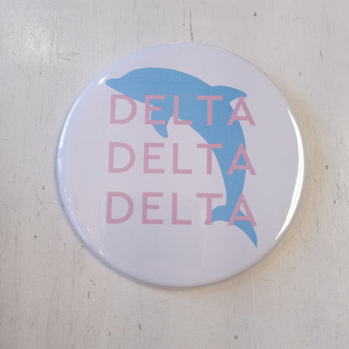 Mascot Button- Delta Delta Delta