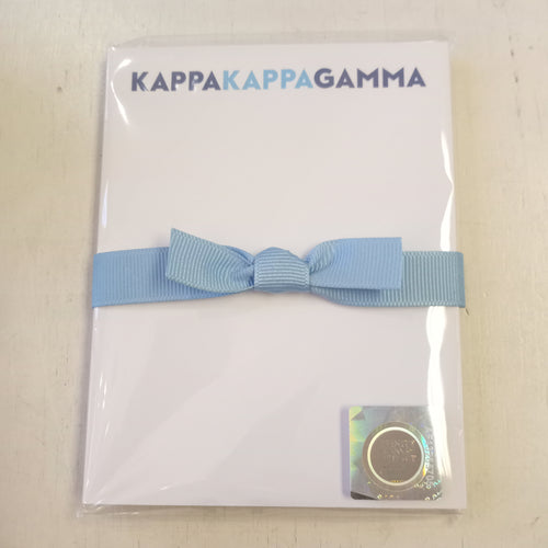 Bright Mini Notepad- Kappa Kappa Gamma