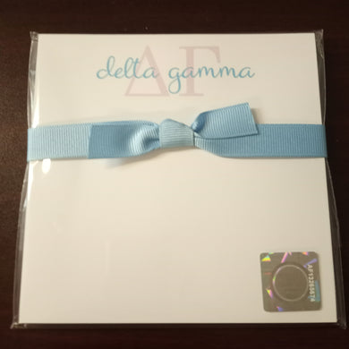 Doodle Notepad- Delta Gamma