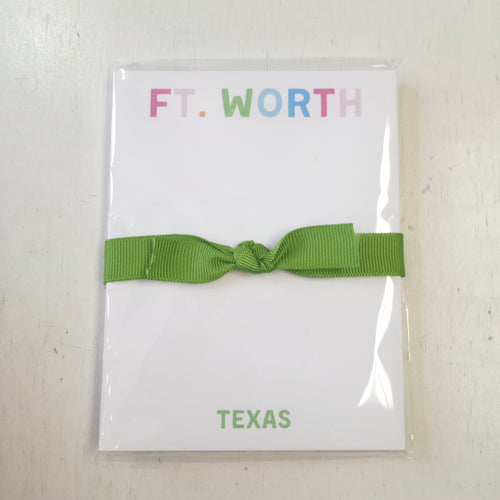 Fort Worth Mini Notepad