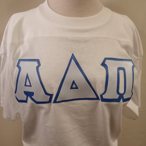 Stitch Jersey Shirt- Alpha Delta Pi