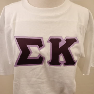 Stitch Jersey Shirt- Sigma Kappa