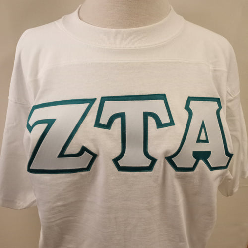 Stitch Jersey Shirt- Zeta Tau Alpha