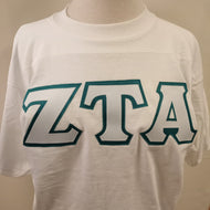 Stitch Jersey Shirt- Zeta Tau Alpha