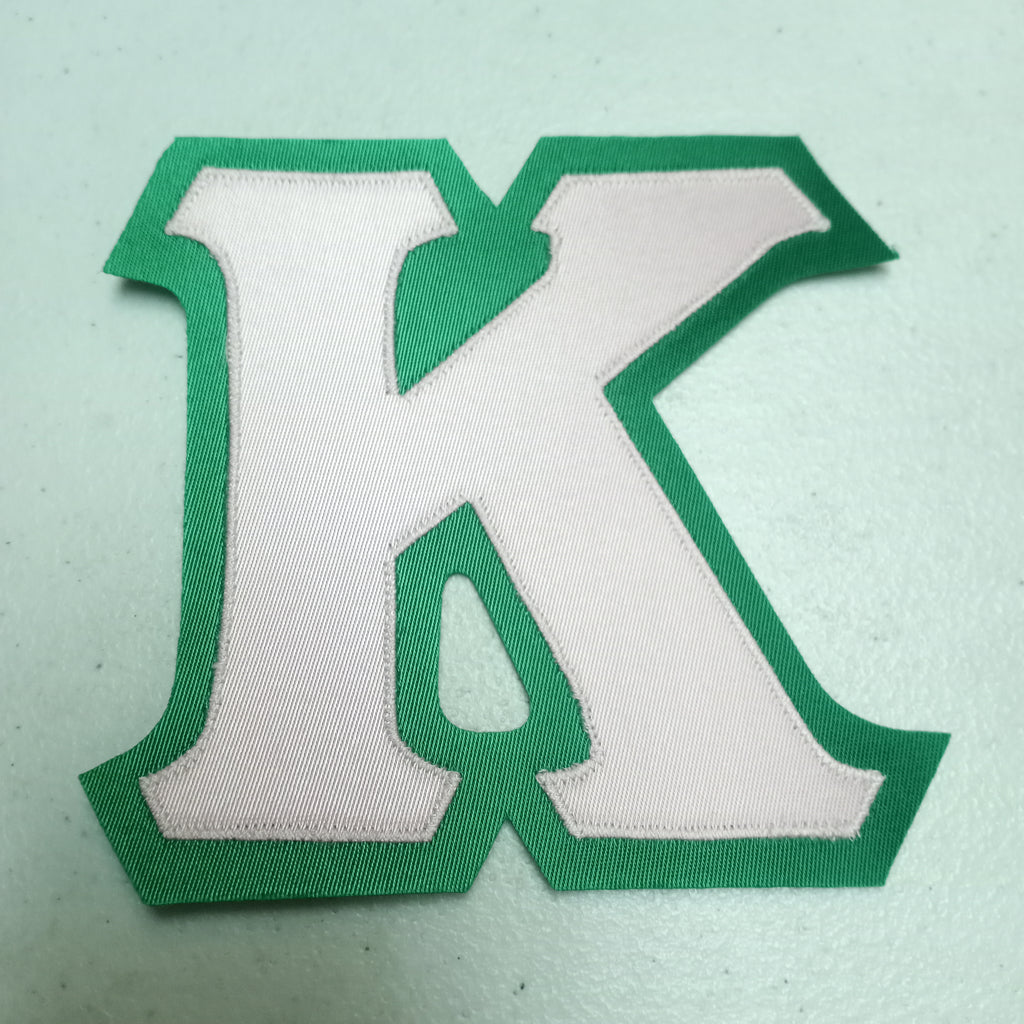 Applique Letter- Kappa – Brown Bag Etc