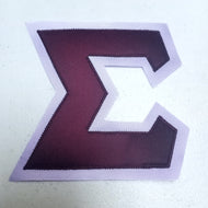 Applique Letter- Sigma