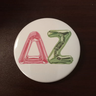 Balloon Button- Delta Zeta