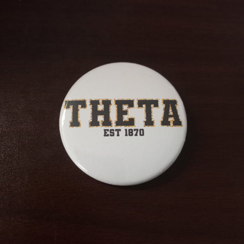 Varsity Greek Button- Kappa Alpha Theta