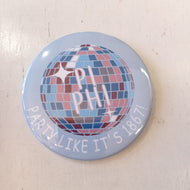 Disco Ball Button- Pi Beta Phi