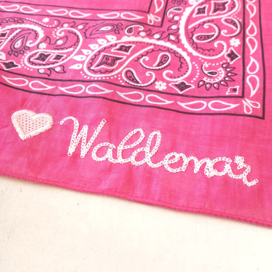 Camp Bandana- Waldemar Embroidered