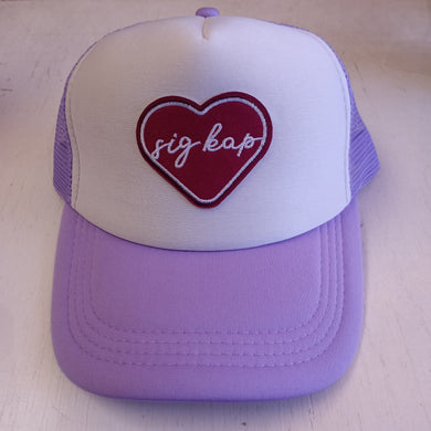Whole Lotta Love Trucker Hat- Sigma Kappa