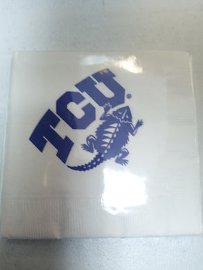 TCU Flat Frog Napkins