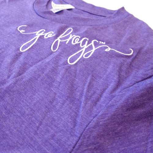 Go Frogs Embroidered Tee