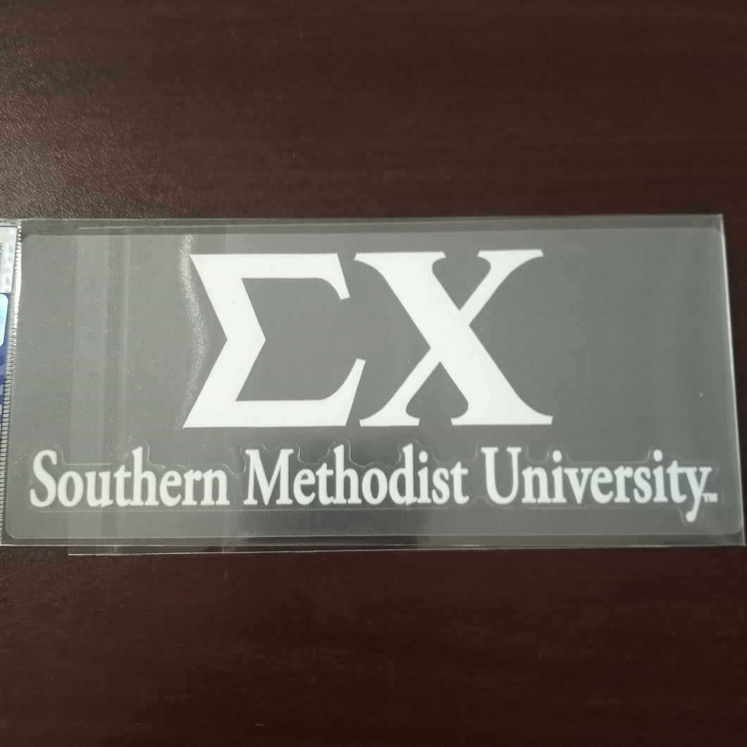 SMU Car Decal - Sigma Chi