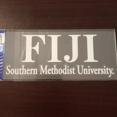 SMU Car Decal - Fiji