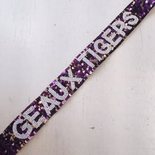 Sequin and Bead Purse Strap- LSU