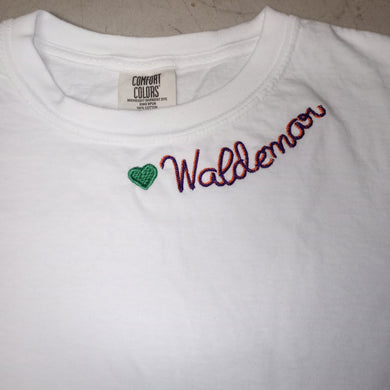 Embroidered Tshirt- Waldemar