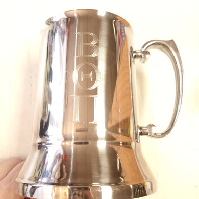 Engraved Metal Mug- Beta Theta Pi