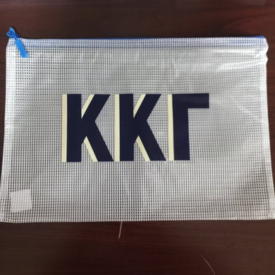 Zip Bag- Kappa Kappa Gamma