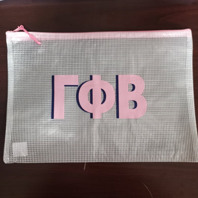 Zip Bag- Delta Zeta