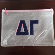 Zip Bag- Delta Gamma