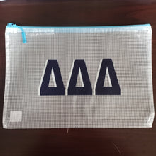 Zip Bag- Delta Delta Delta