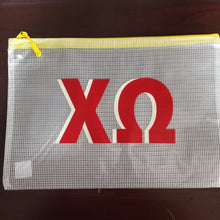 Zip Bag- Chi Omega