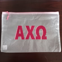 Zip Bag- Alpha Chi Omega