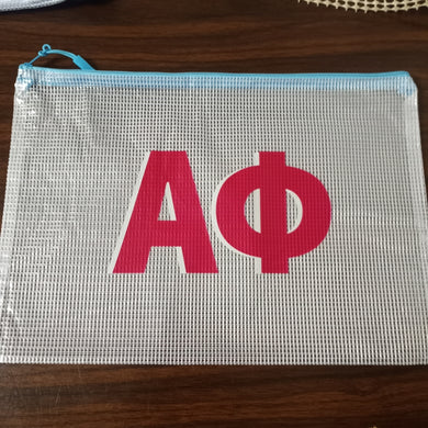 Zip Bag- Alpha Phi