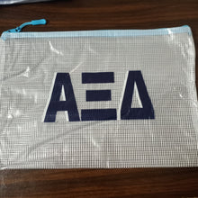 Zip Bag- Alpha Xi Delta