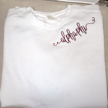 Script monogram sweatshirt - Alpha Phi