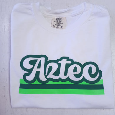 Retro Stripe Camp Tee- Aztec