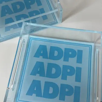 Small Tray- Alpha Delta Pi