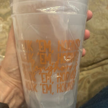 Hook em horns Frost Flex l16 oz cups. 10 count