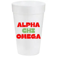 Multi-Color Styrofoam Cups- Alpha Chi Omega