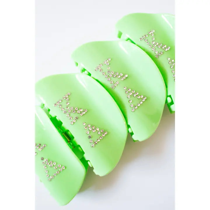 Hair Claw Clip- Kappa Delta