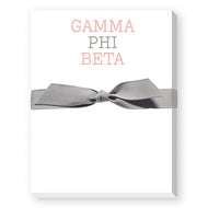 Typewriter Mini Notepad- Gamma Phi Beta