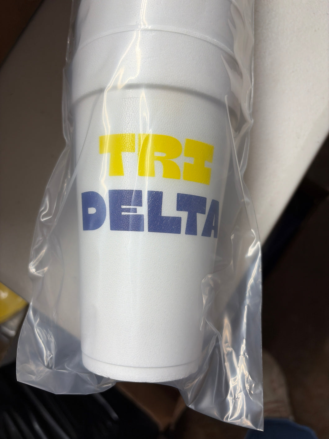 Multi-Color Styrofoam Cups- Delta Delta Delta